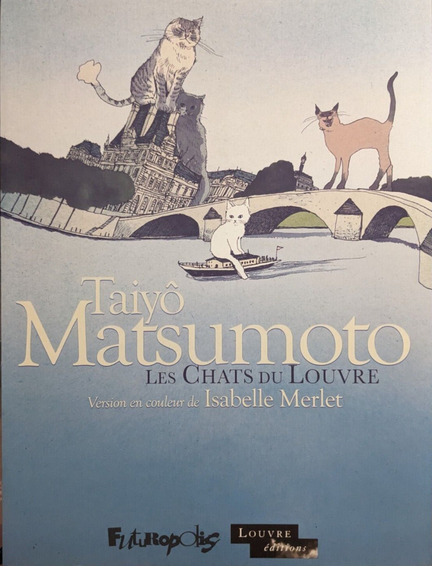 Affiche du manga Les chats du Louvre