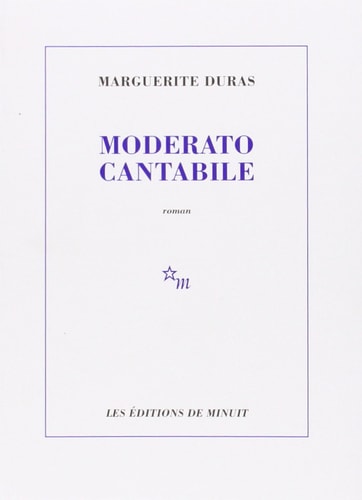Affiche du livre Moderato cantabile